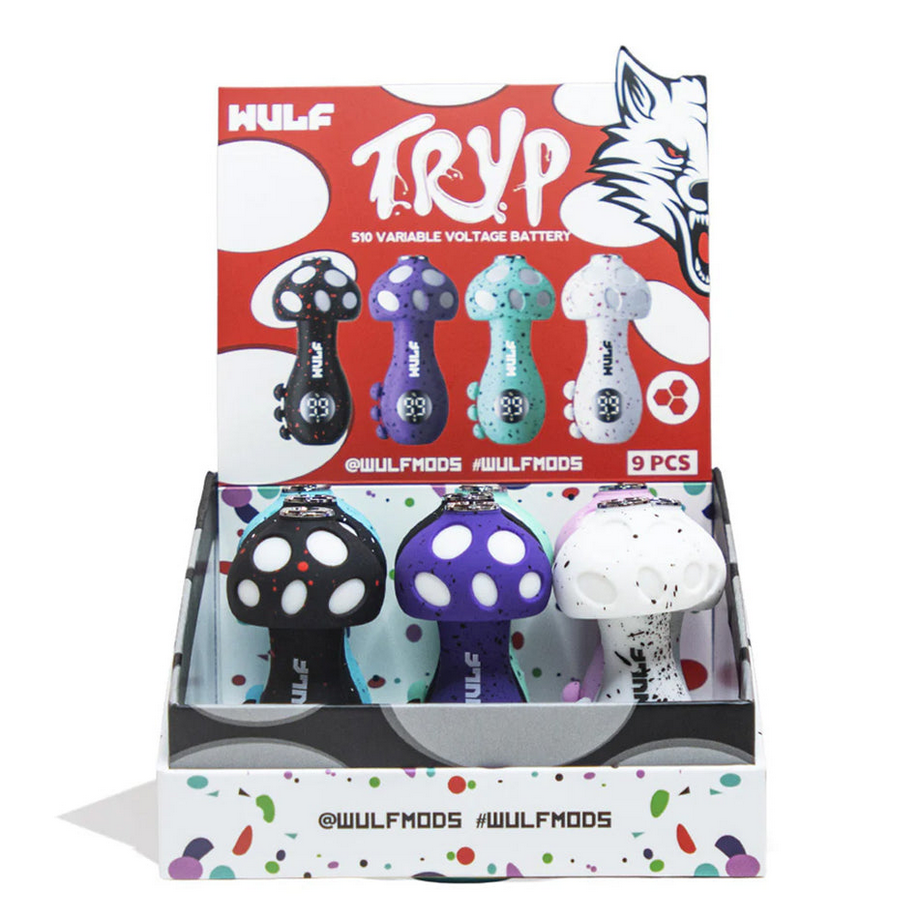 Wulf (TRYP Mushroom 510 Battery 9pk)