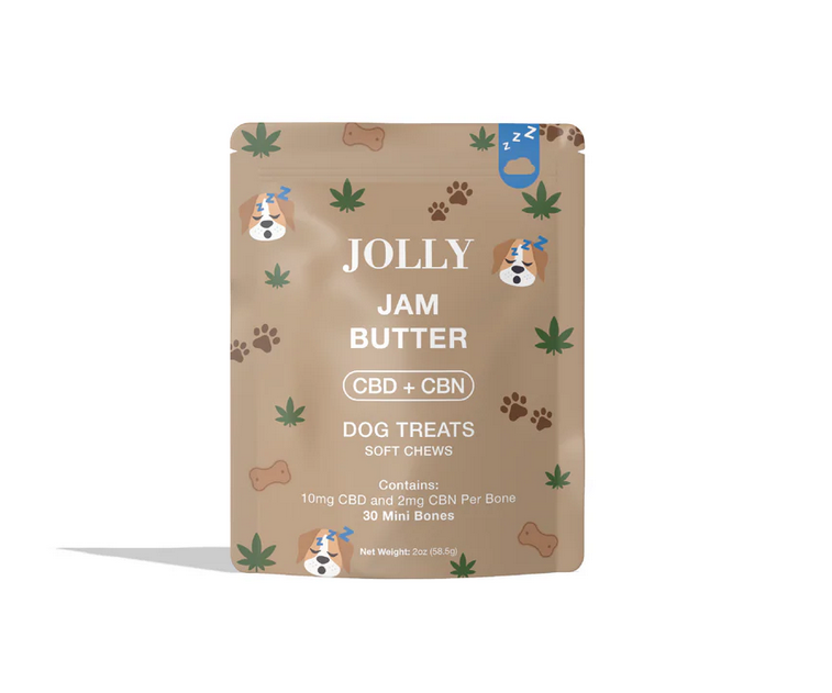 Jolly Cannabis (Dog Treats CBD+CBN - Jam Butter)