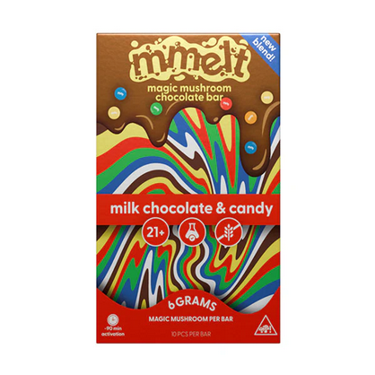 mmelt magic mushroom chocolate bar​
