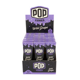 Pop Cones (1 1/4 Unbleached Cones 6ct 24pk Case Whld Grape)