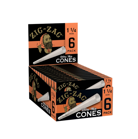 Zig-Zag 1 1/4 Ultra-Thin Cones